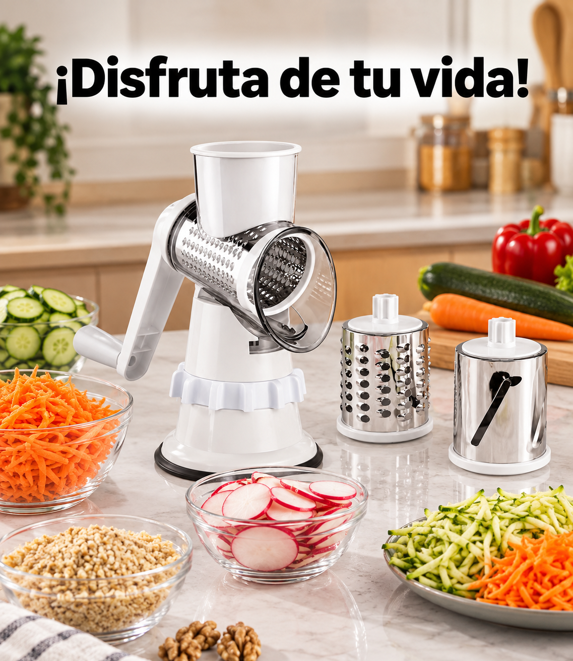 Rallador Multifunción 3 en 1