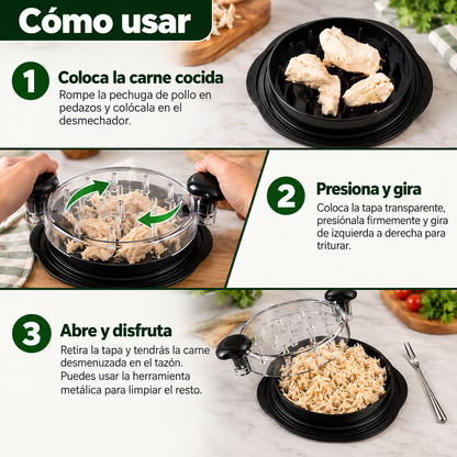 Desmenuzador de Carne FácilGiro